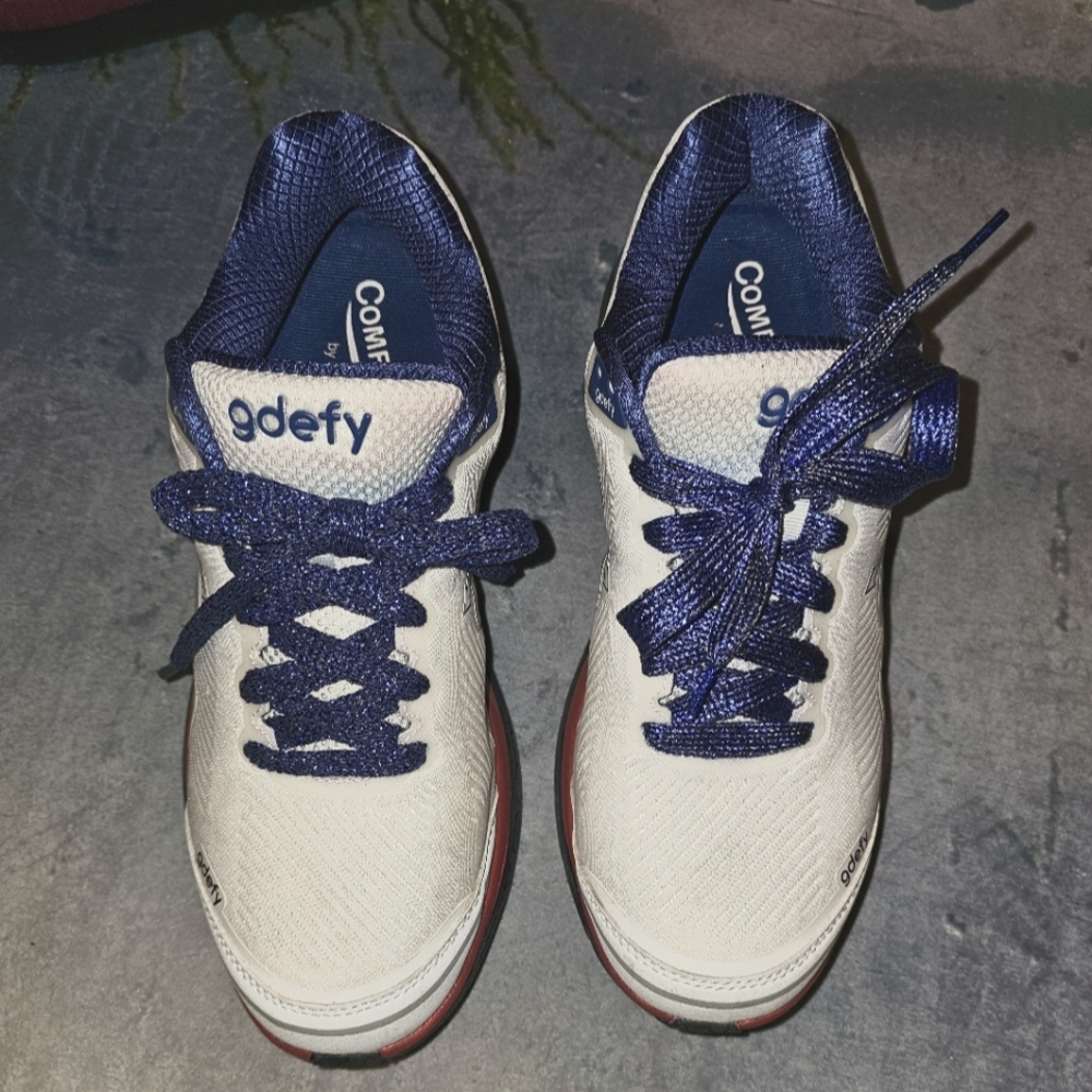 GDefy Comfort Fit Men's Redwhite Mighty Walk Women's 12